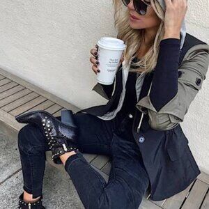 VICI law bender pocketed jacket Sz M